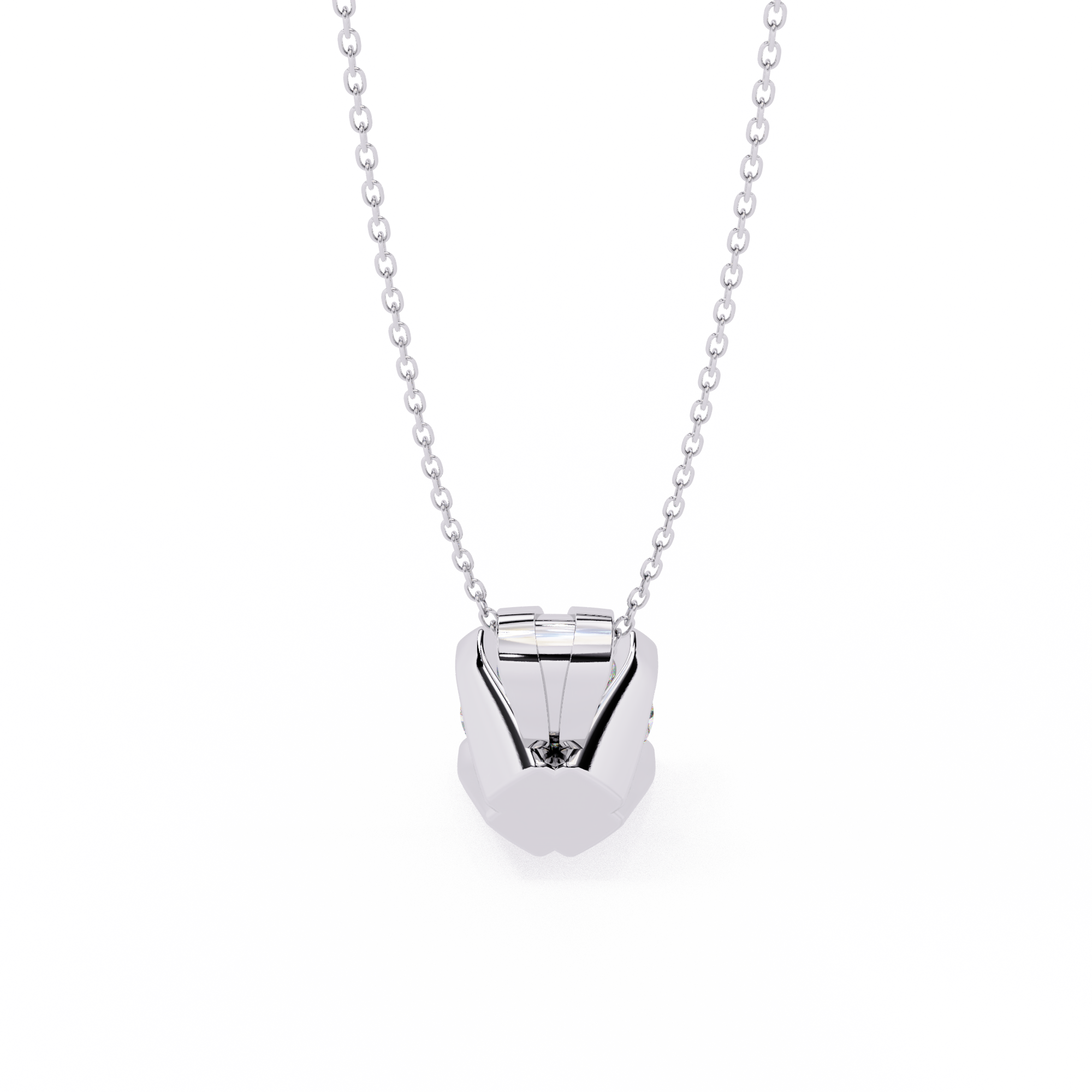 Ethical Diamond Solitaire Pendant