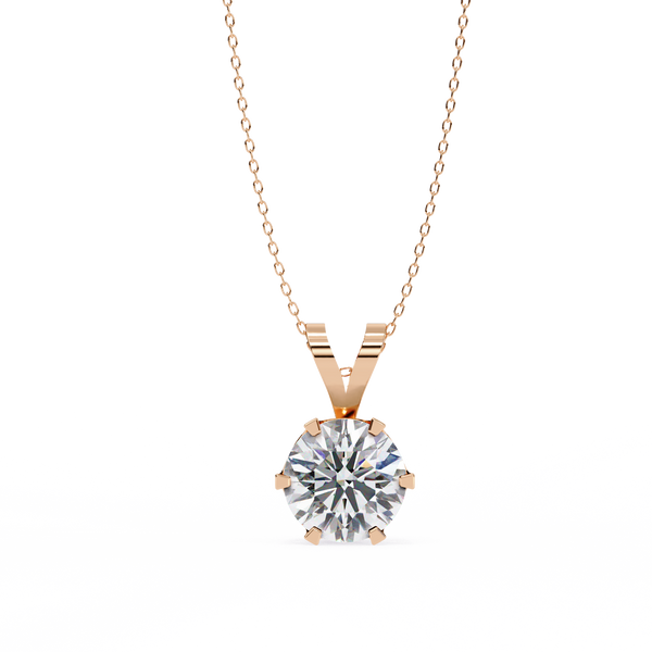 "I Made It" Solitaire Lab Grown Diamond Pendant