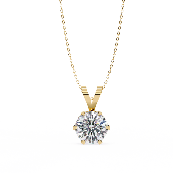 "I Made It" Solitaire Lab Grown Diamond Pendant