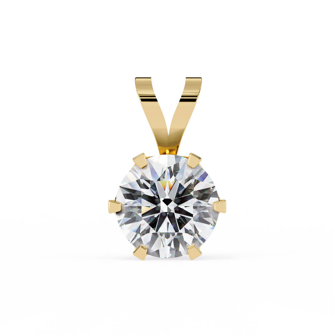 "I Made It" Solitaire Lab Grown Diamond Pendant