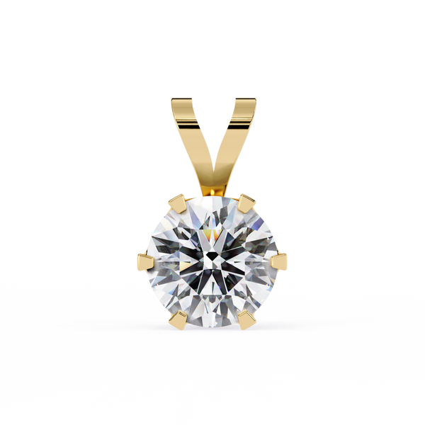 "I Made It" Solitaire Lab Grown Diamond Pendant