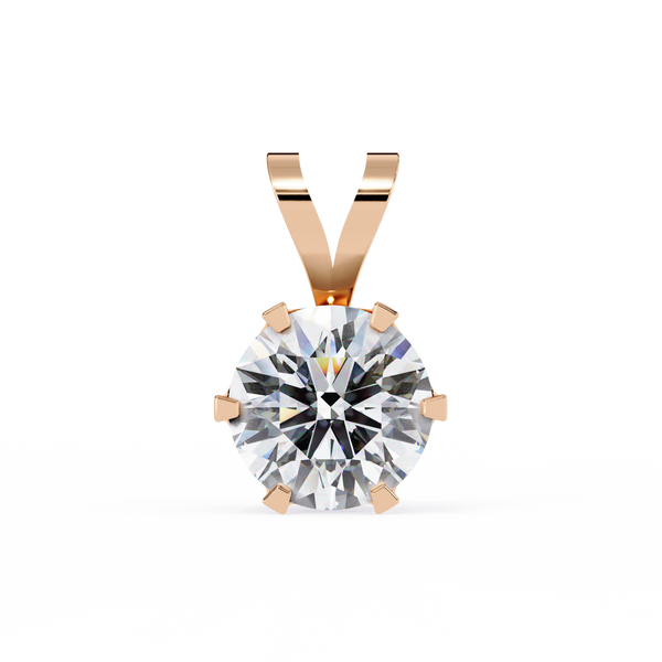 "I Made It" Solitaire Lab Grown Diamond Pendant
