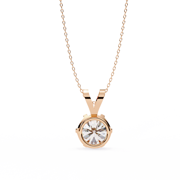 "I Made It" Solitaire Lab Grown Diamond Pendant
