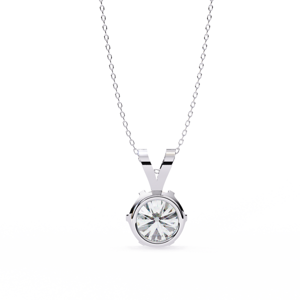 "I Made It" Solitaire Lab Grown Diamond Pendant