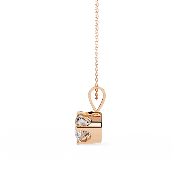 "I Made It" Solitaire Lab Grown Diamond Pendant