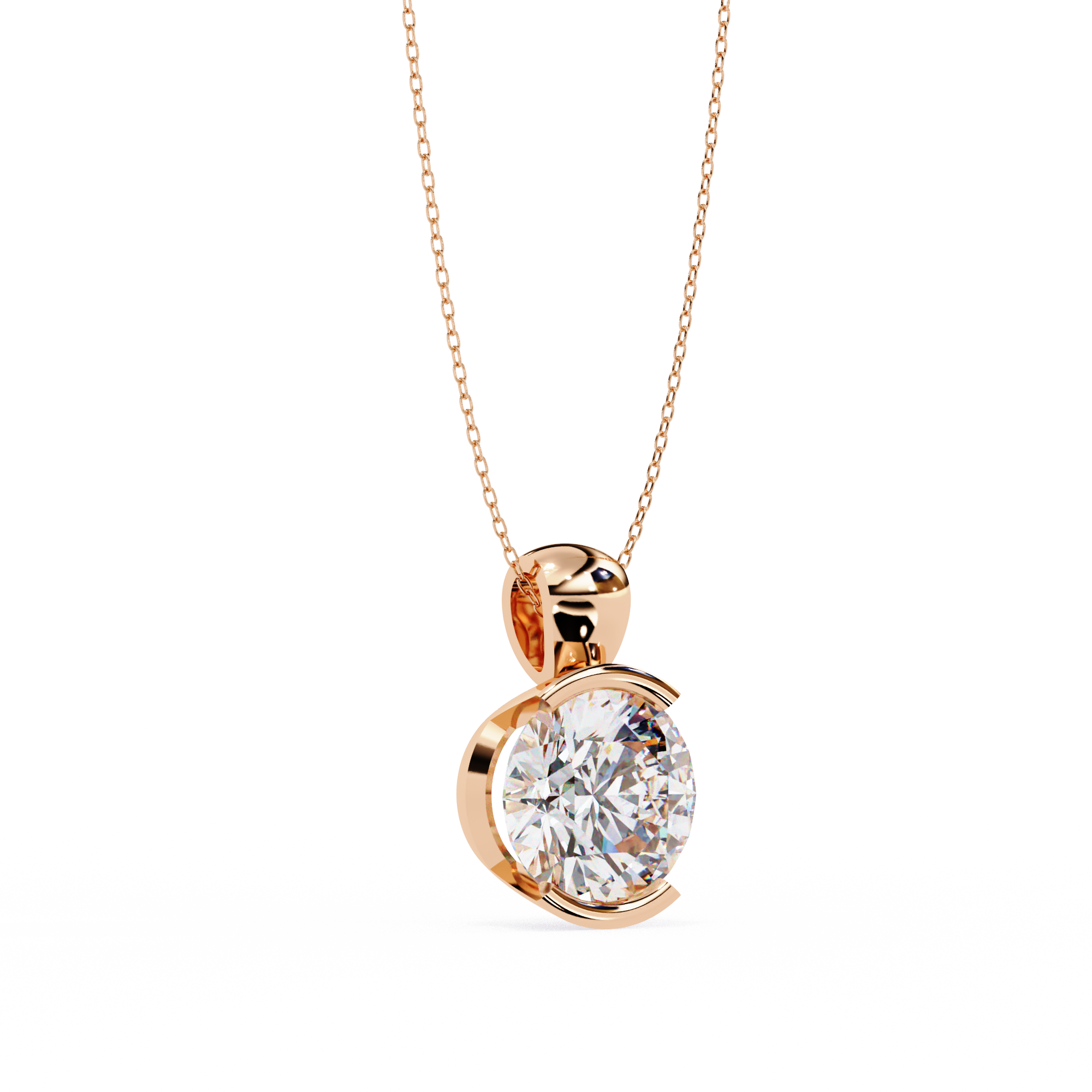 Round Classic soliatare with Tension Setting