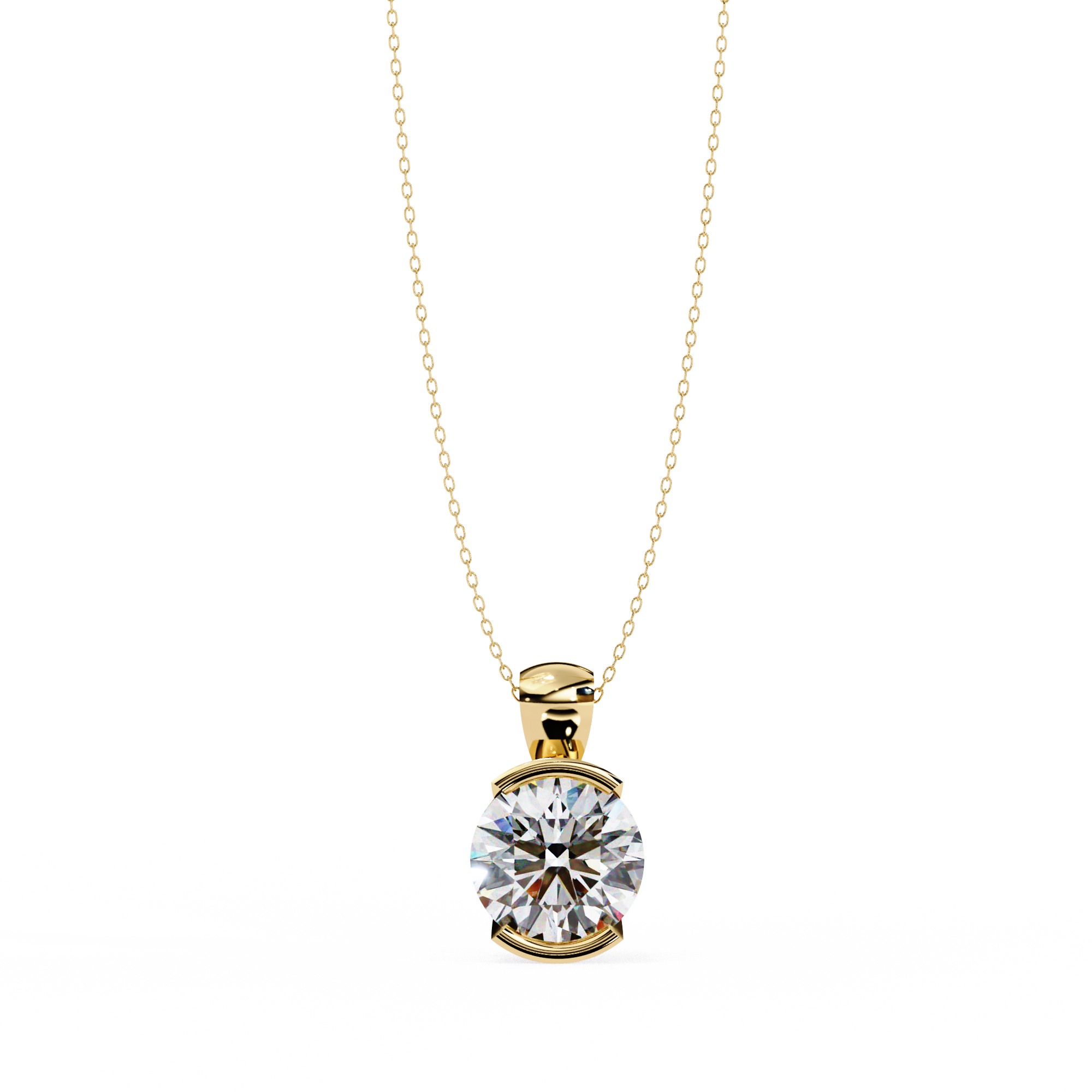 Round Classic soliatare with Tension Setting