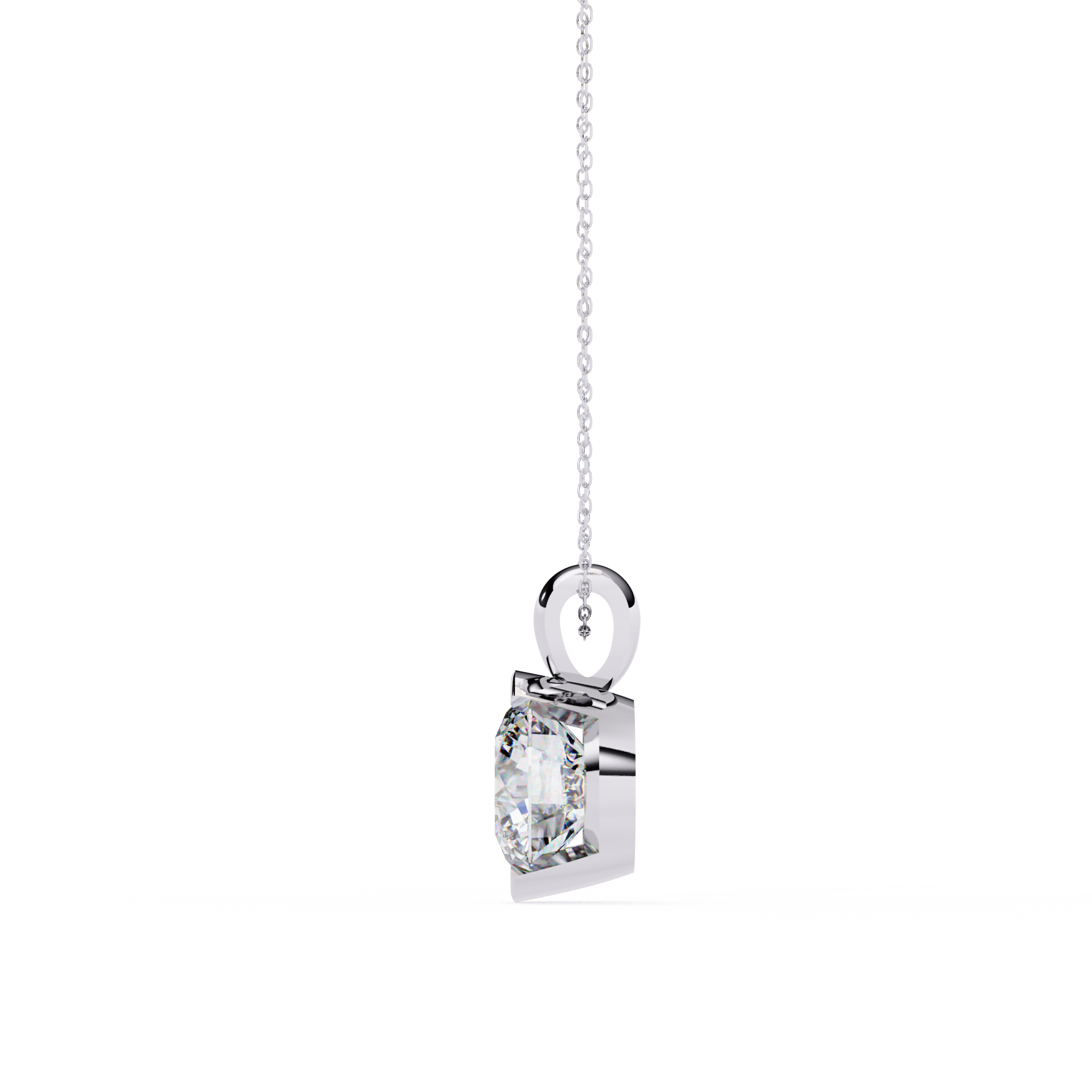 Round Classic soliatare with Tension Setting
