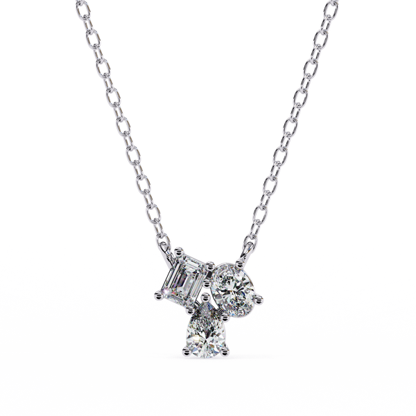 Moi Toi Cluster Lab Grown Diamond Pendant