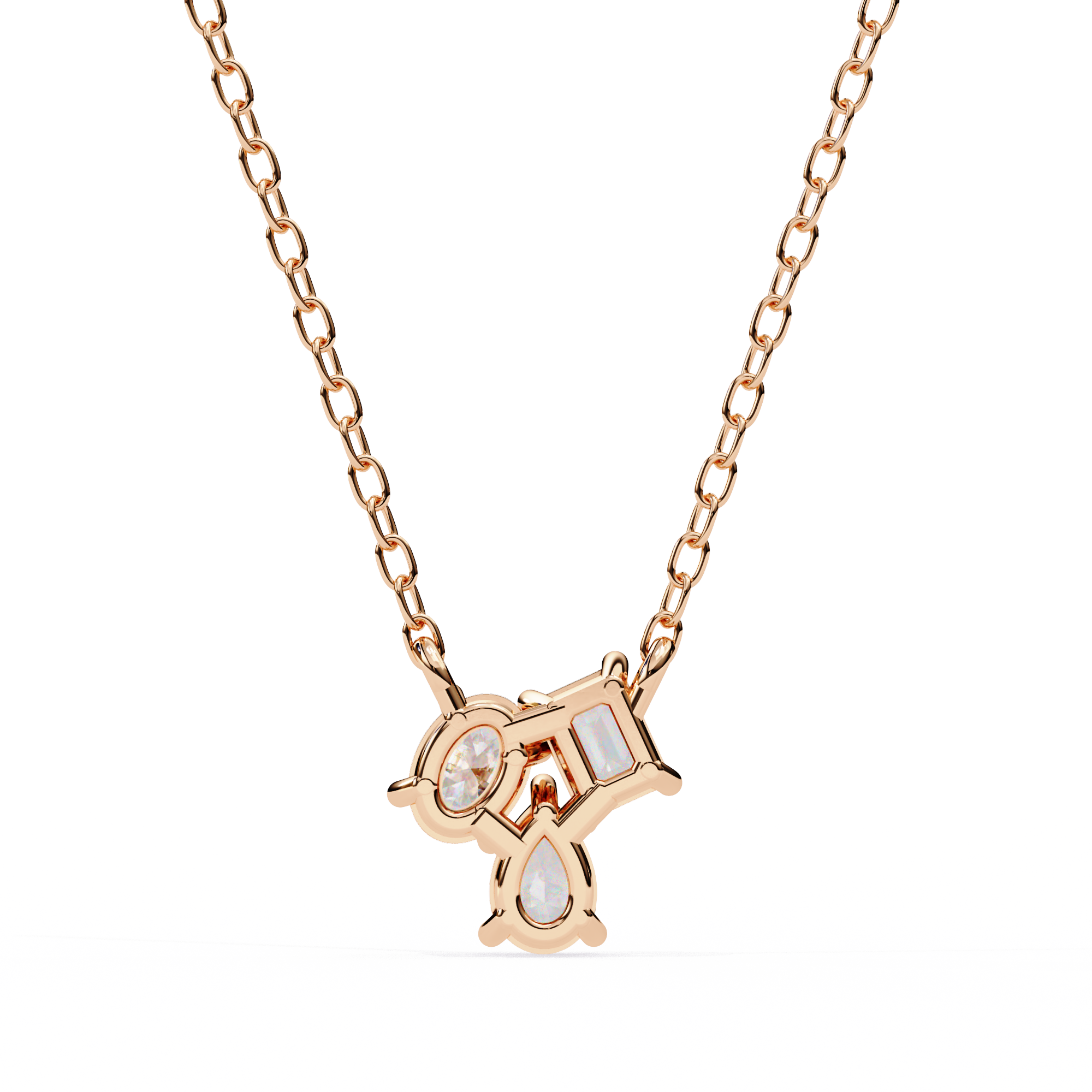 Moi Toi Cluster Diamond Pendant