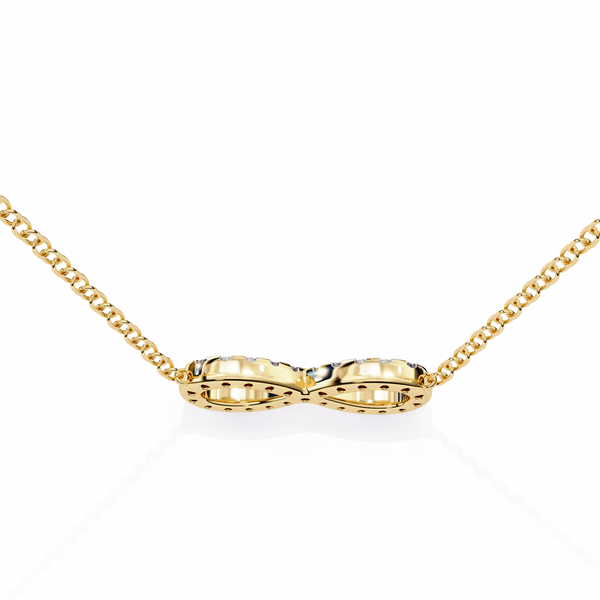 Lab Grown Diamond Infinity Pendant Necklace