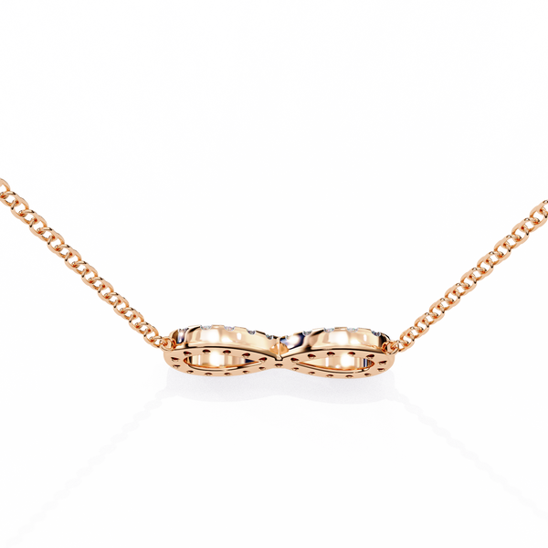 Lab Grown Diamond Infinity Pendant Necklace