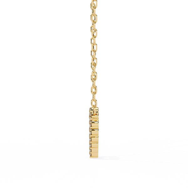 Dazzling Lab Grown Diamond Heart Pendant Necklace