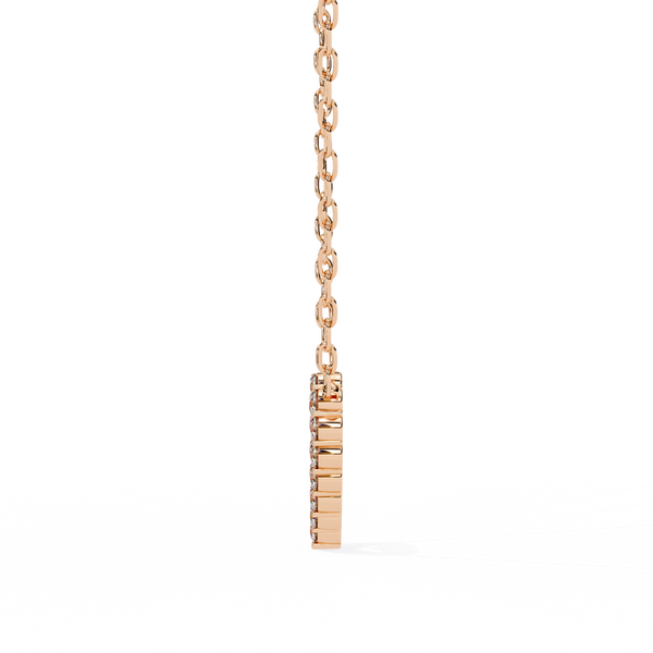 Dazzling Lab Grown Diamond Heart Pendant Necklace