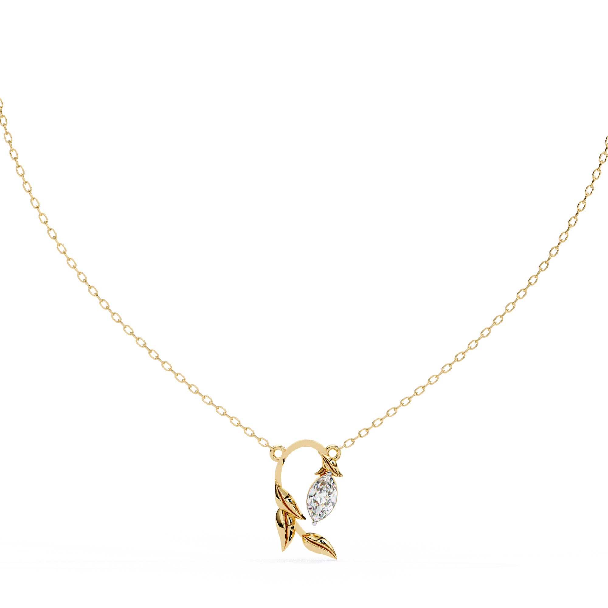 Messika Move Uno Pave Diamond Pendant Necklace