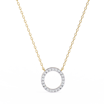Eternity Circle Diamond Pendant
