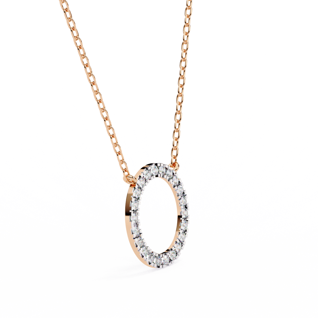 Eternity Circle Diamond Pendant
