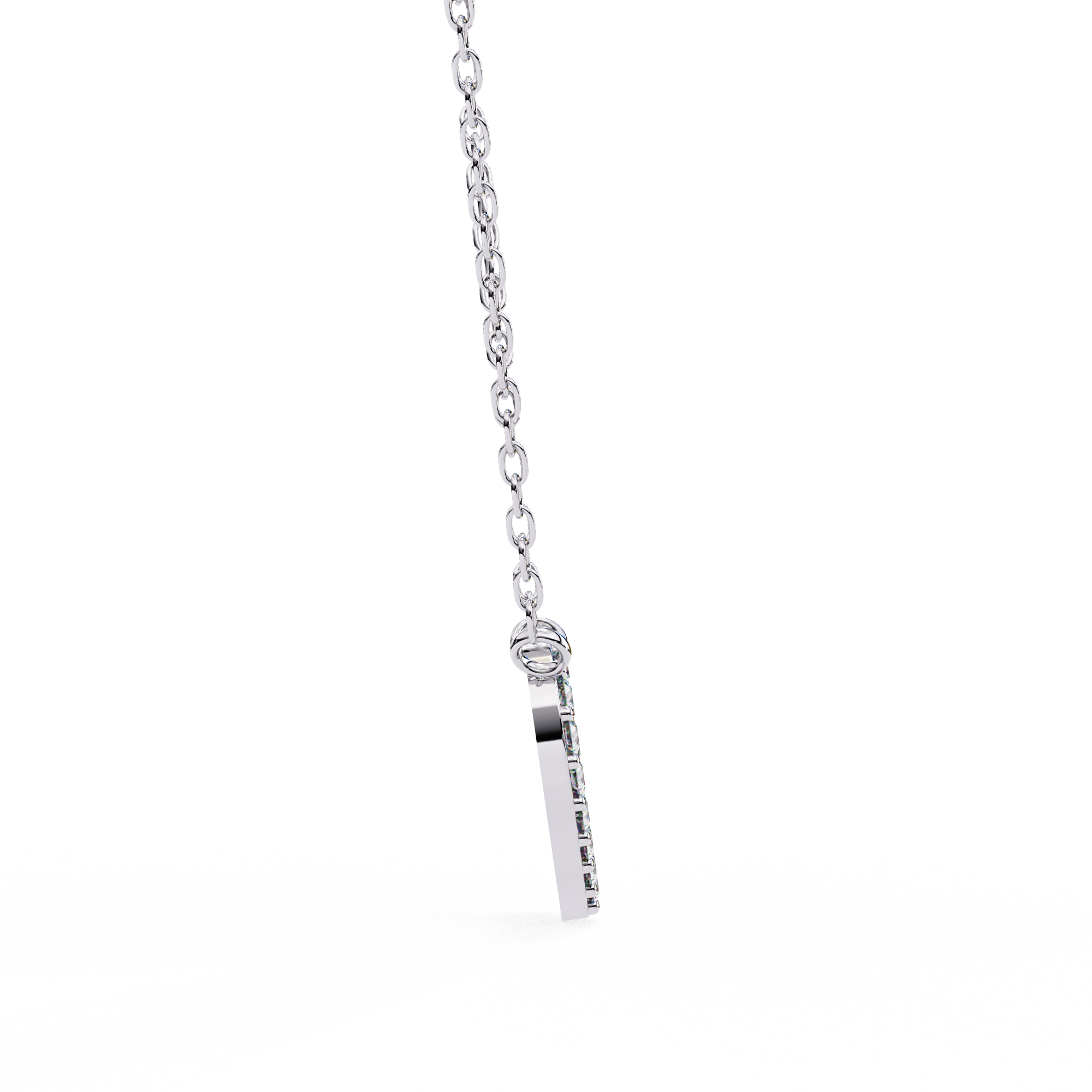 Sparkling Heart Diamond Pendant