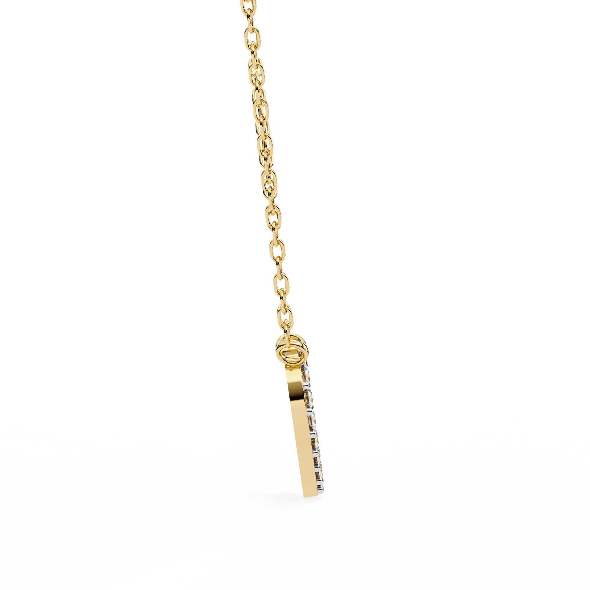 Sparkling Heart Diamond Pendant