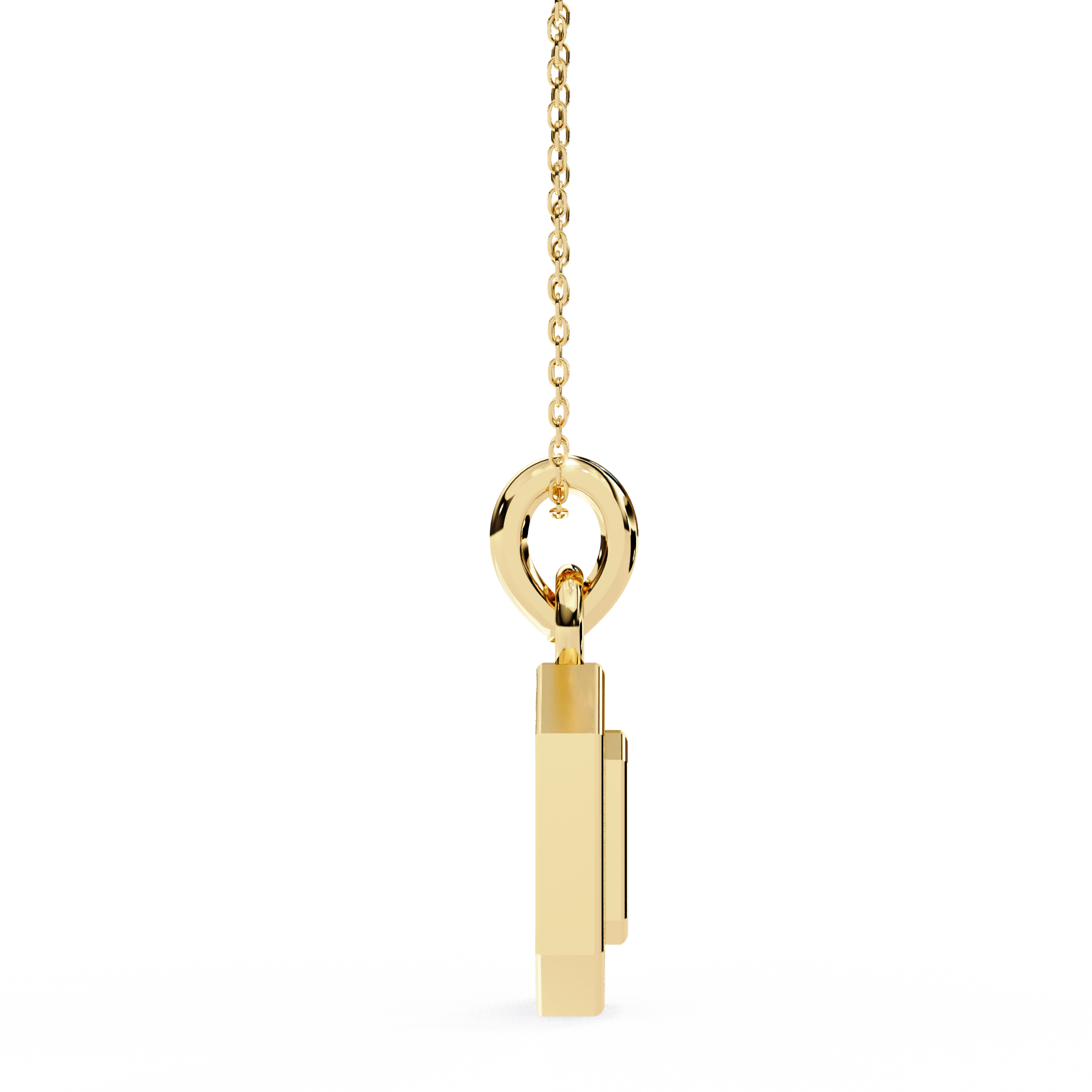 "O" Pendant Necklace