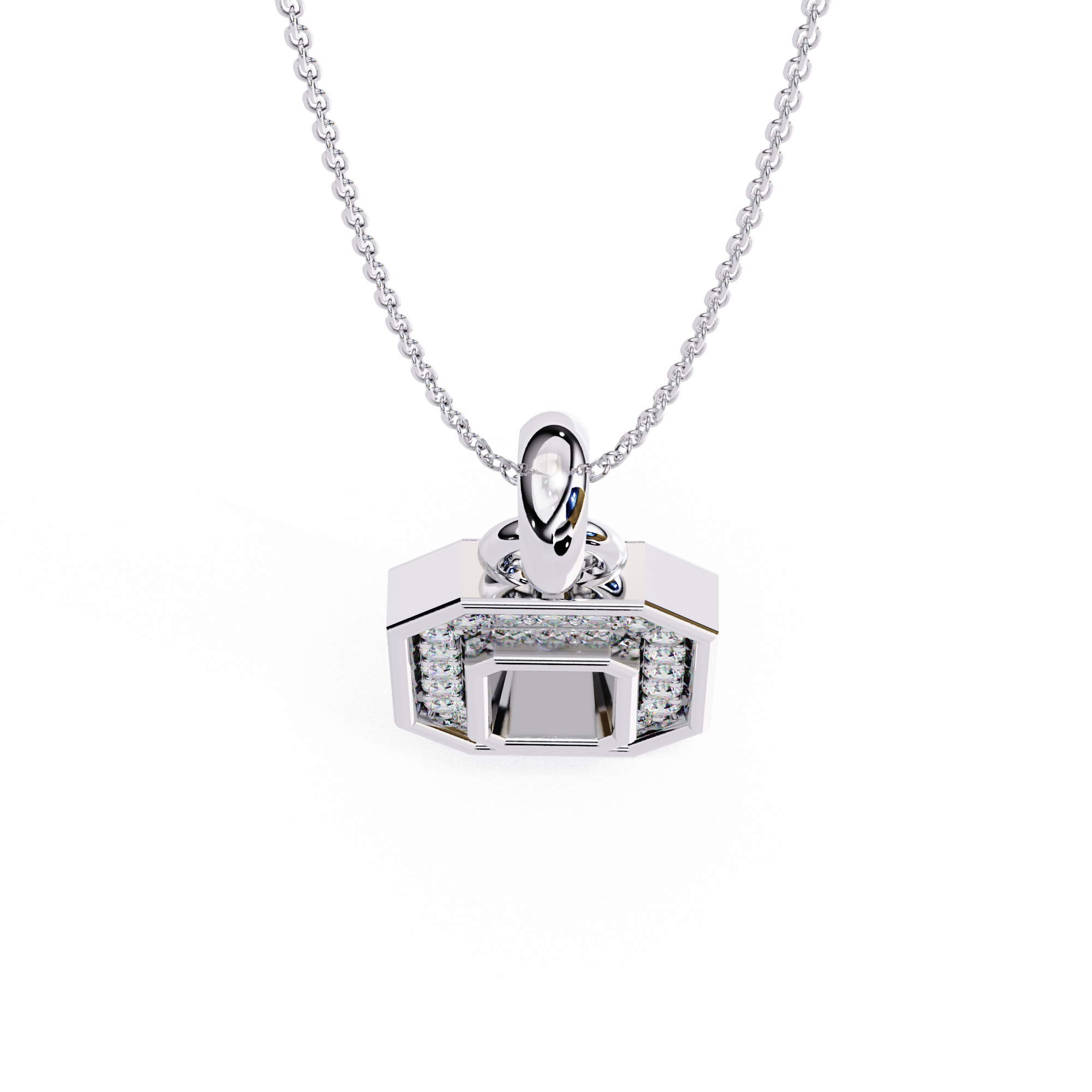 "O" Pendant Necklace