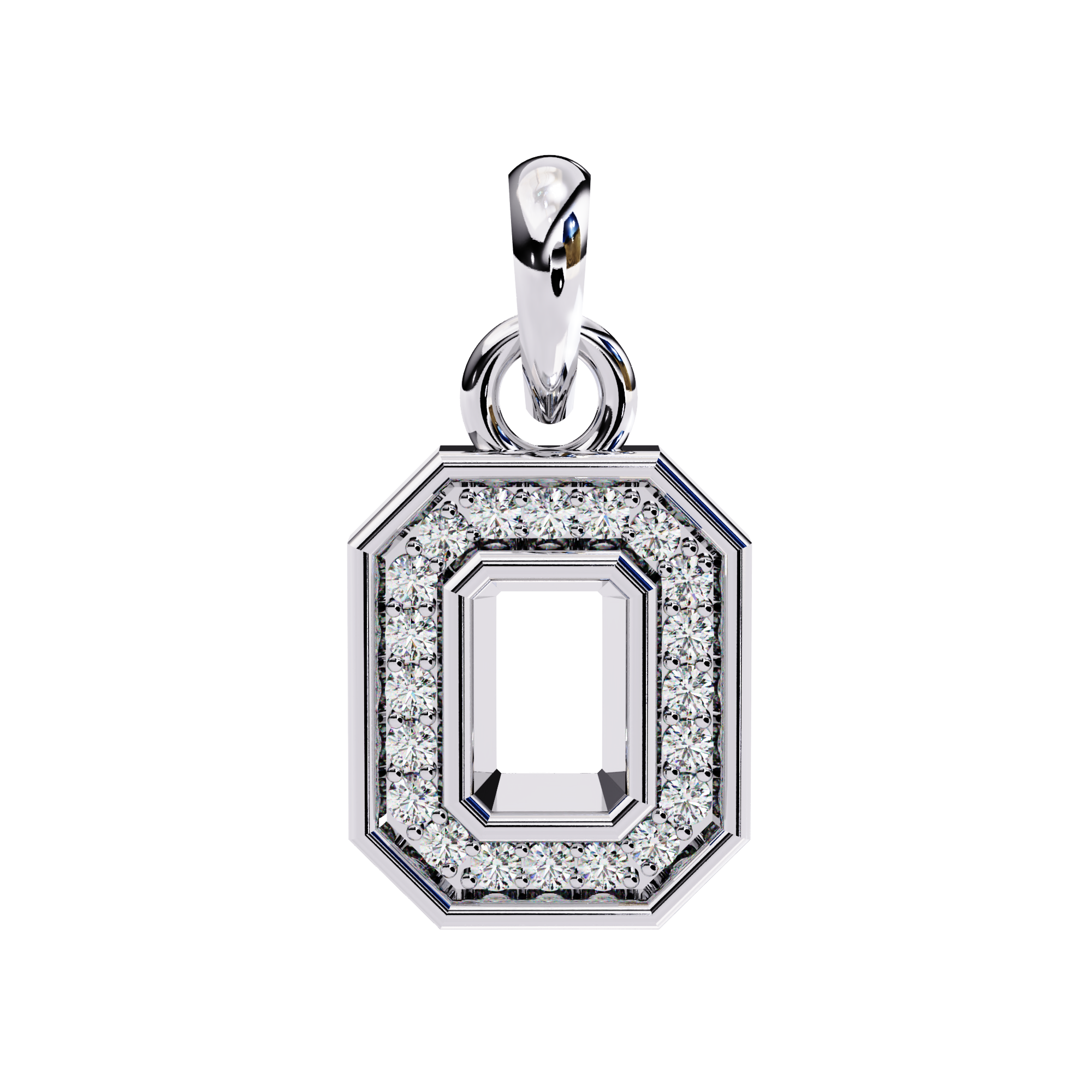 "O" Pendant Necklace