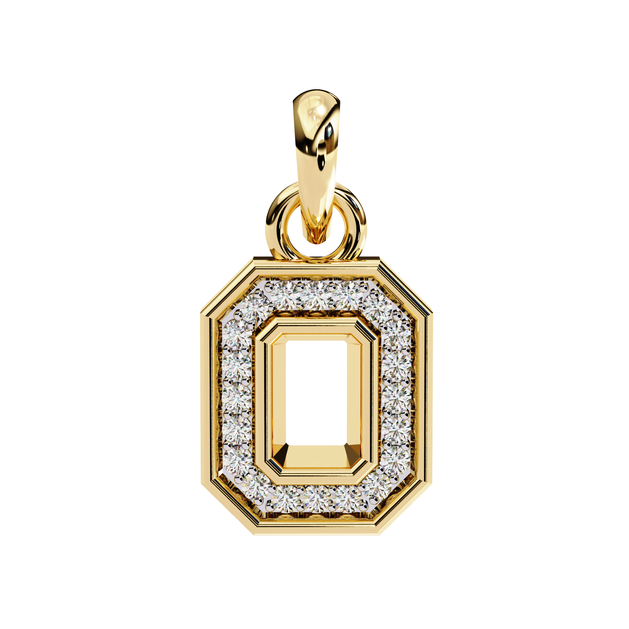 "O" Pendant Necklace