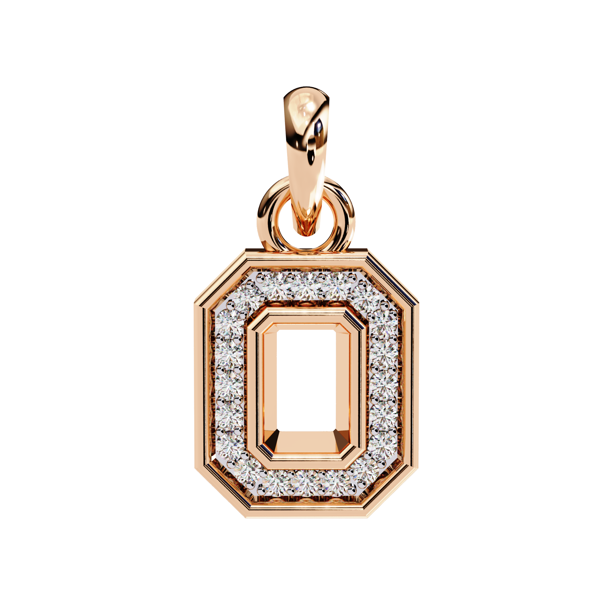 "O" Pendant Necklace