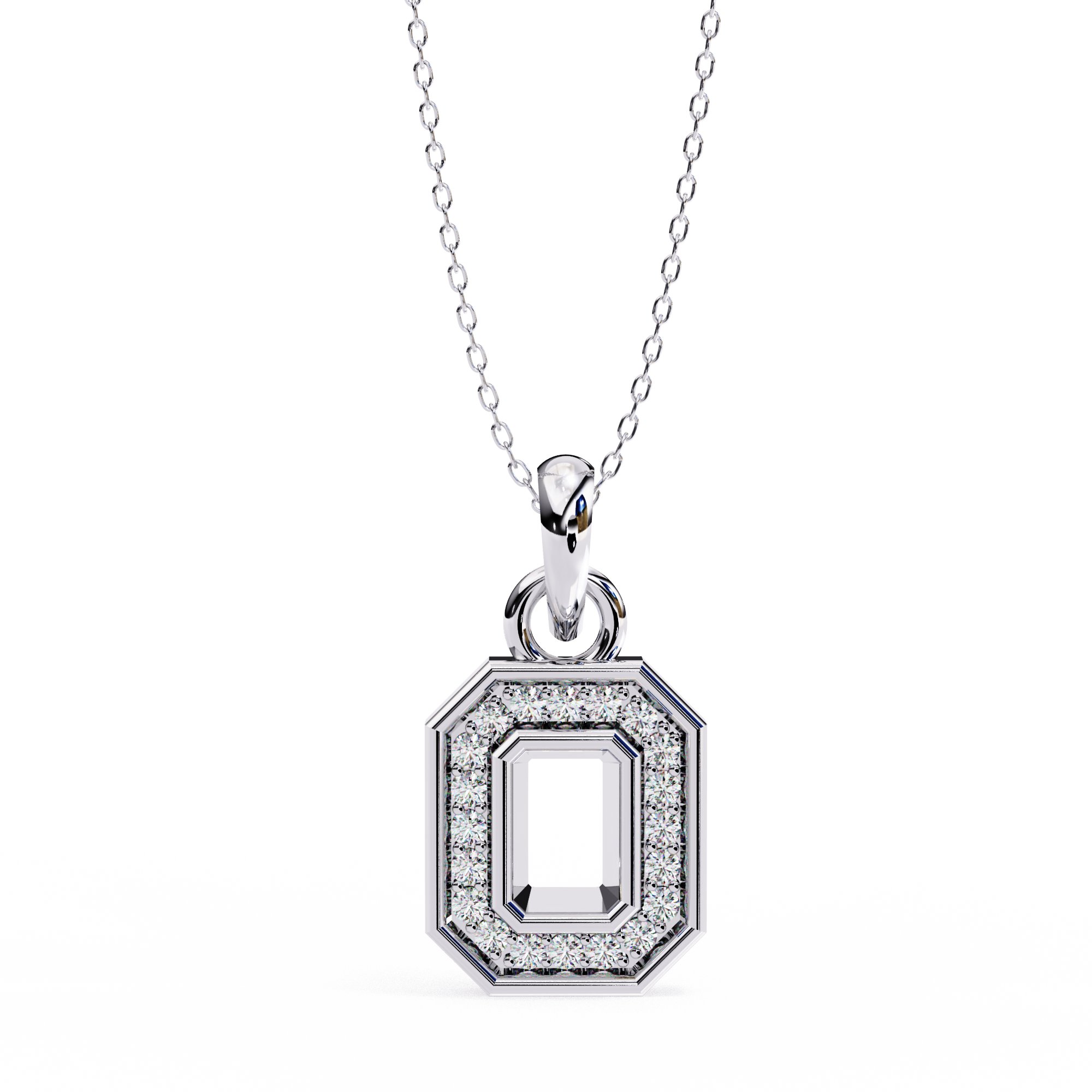 "O" Pendant Necklace