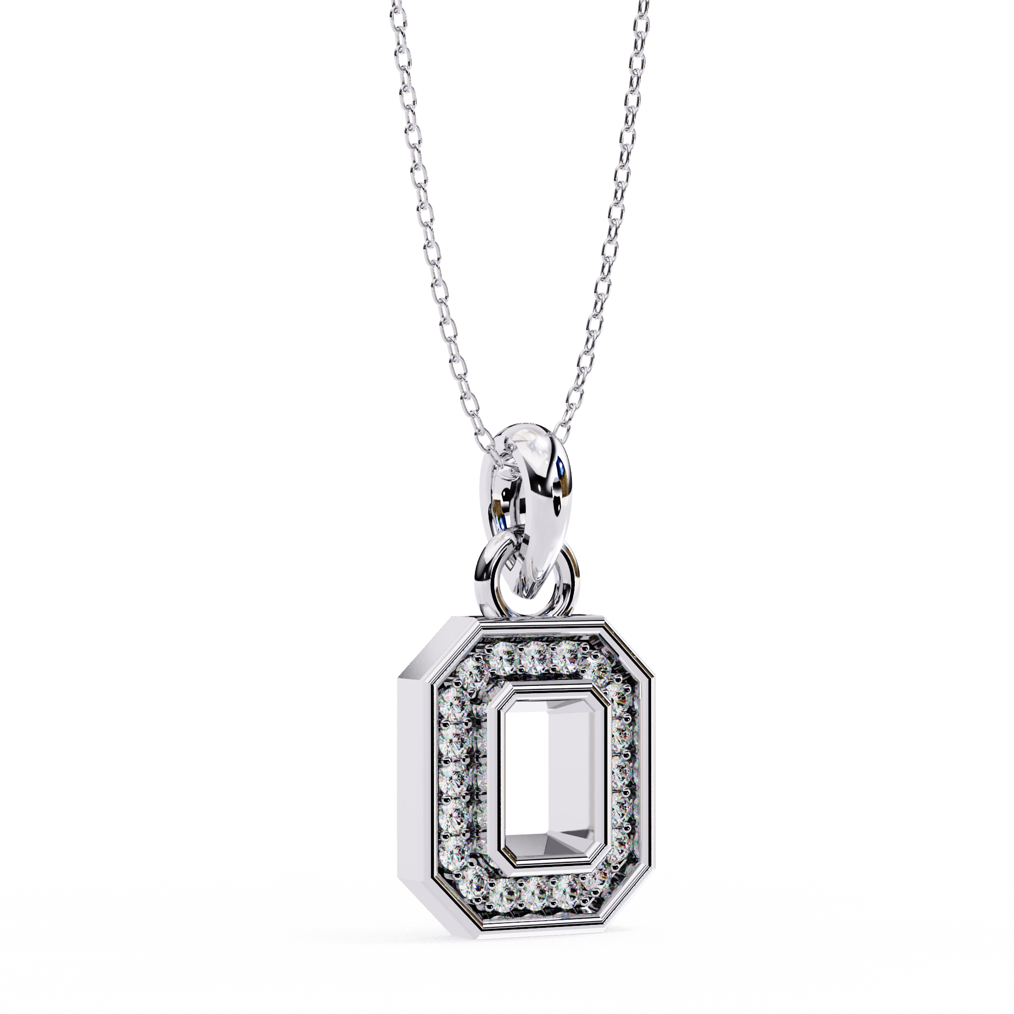 "O" Pendant Necklace
