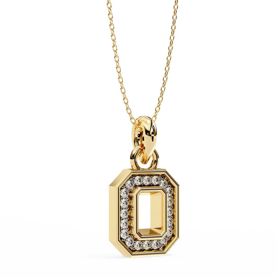 "O" Pendant Necklace