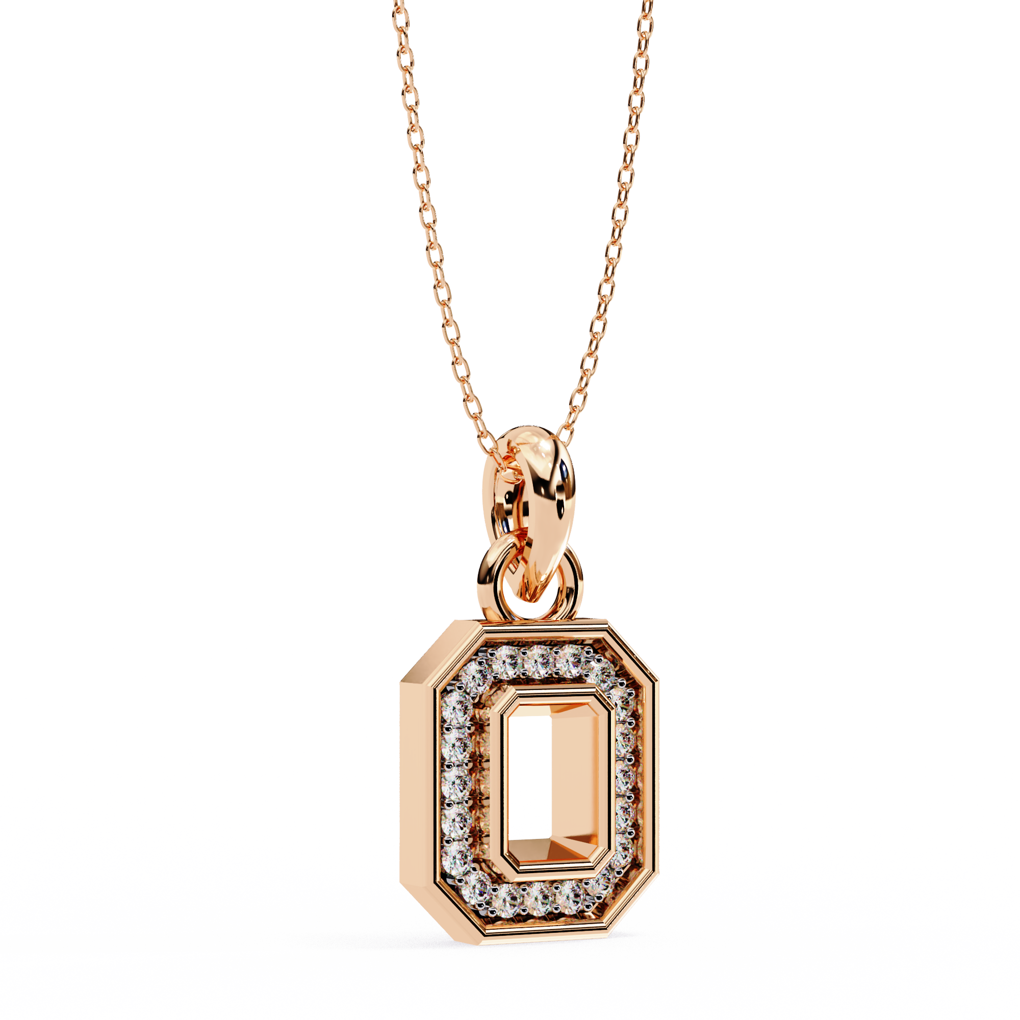 "O" Pendant Necklace