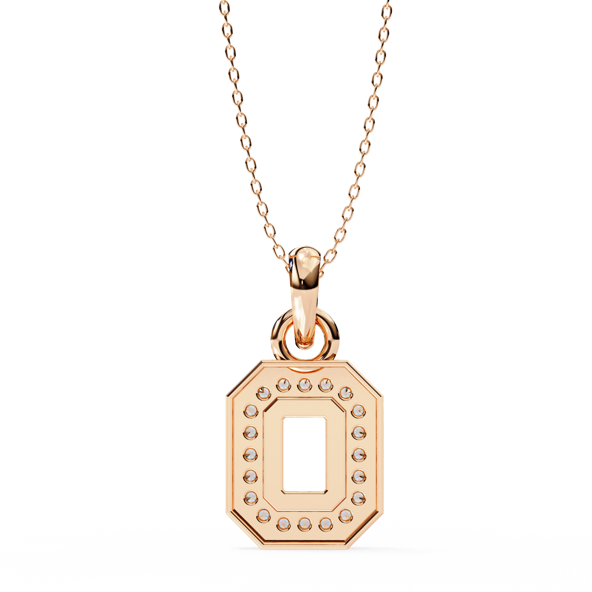 "O" Pendant Necklace