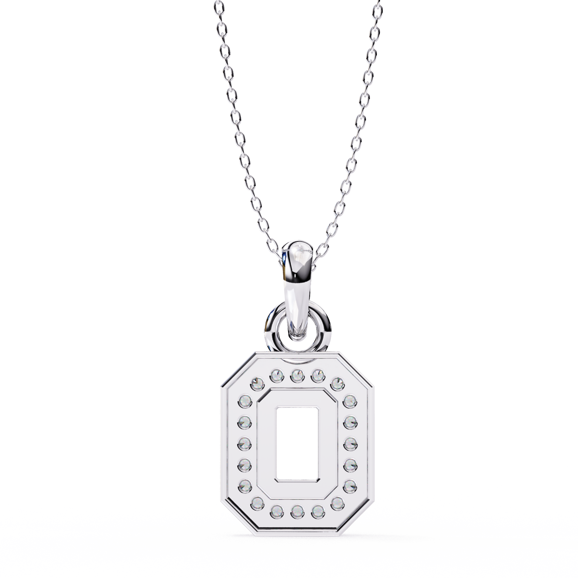 "O" Pendant Necklace