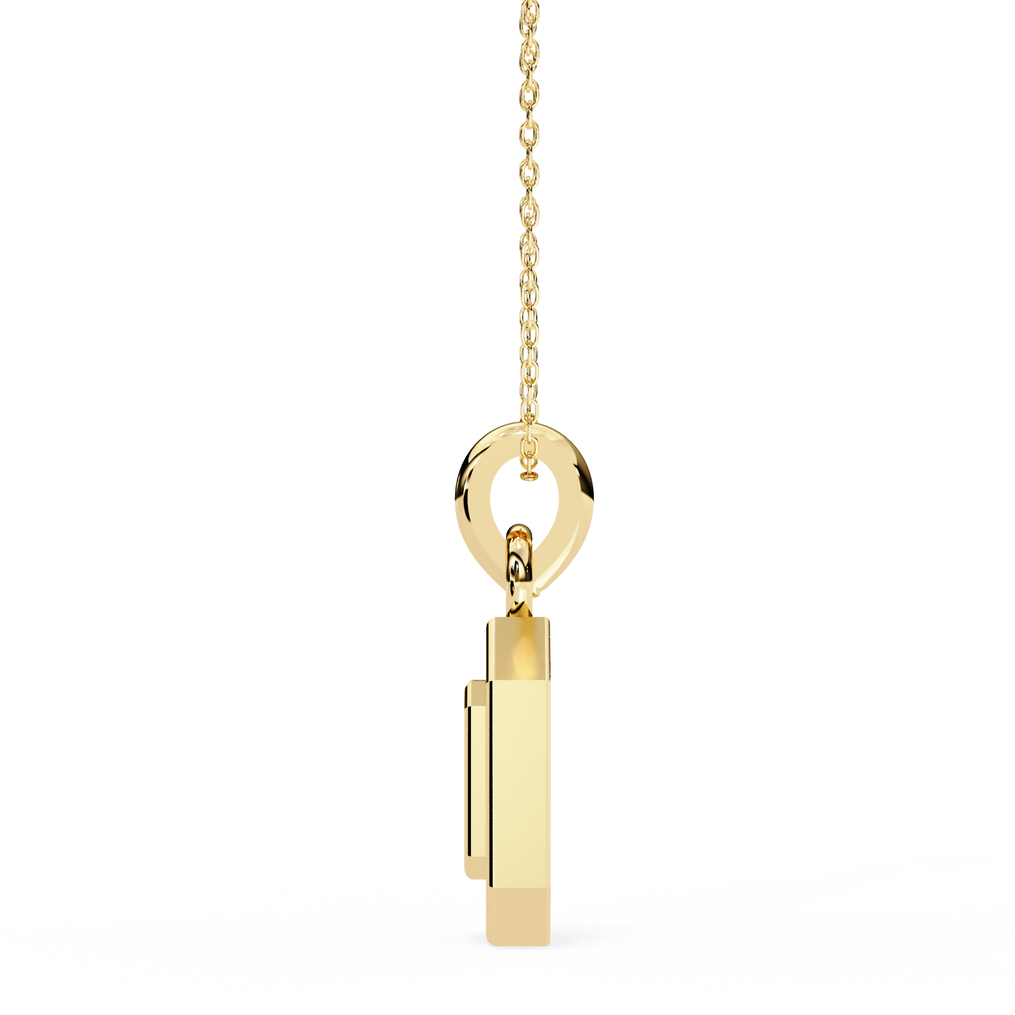 "O" Pendant Necklace