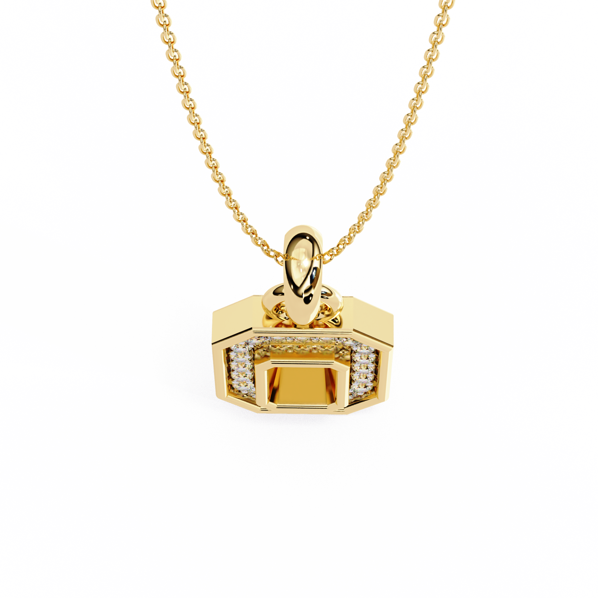 "O" Pendant Necklace