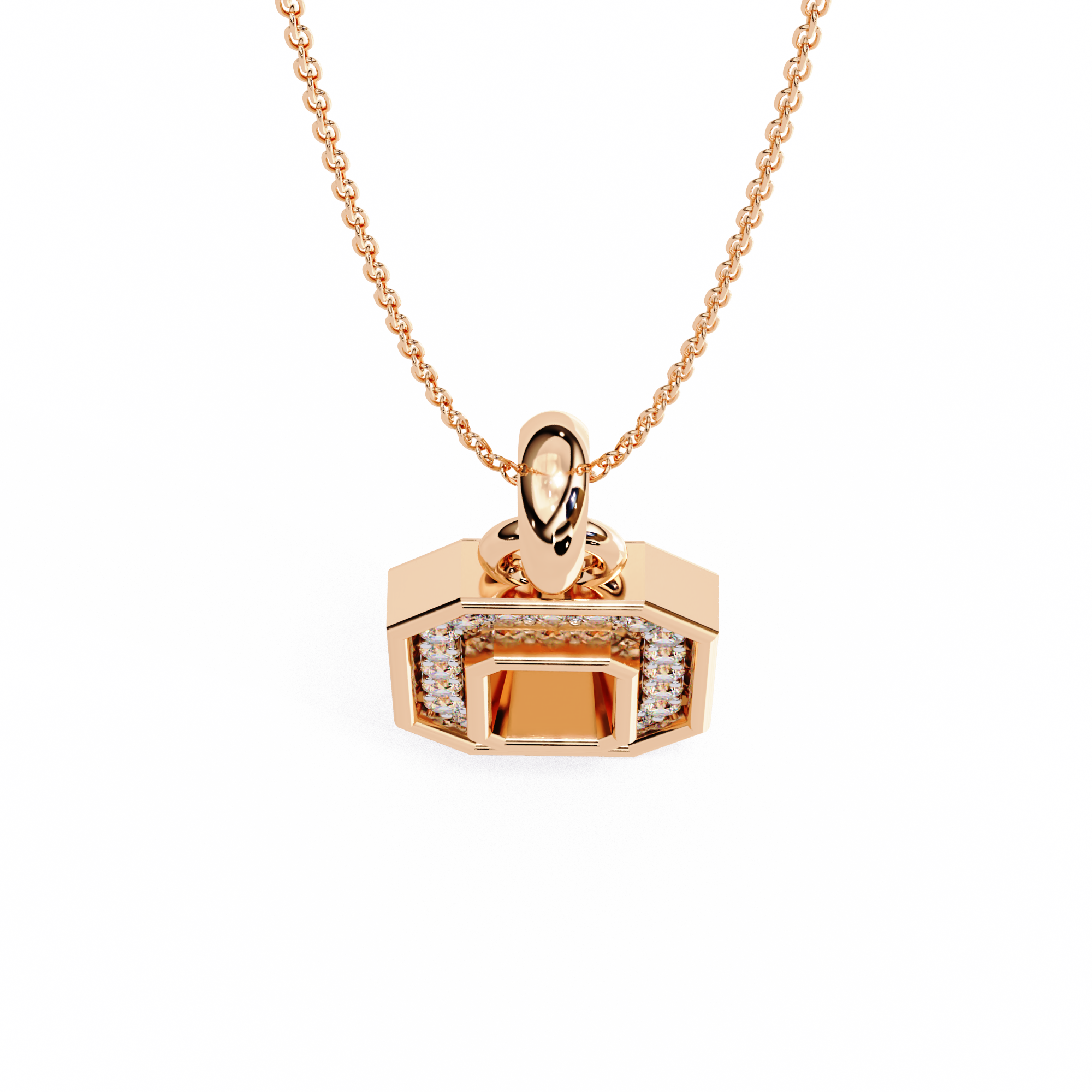 "O" Pendant Necklace