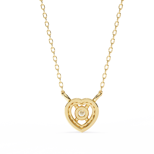 Classic Heart Lab Grown Diamond Pendant Necklace