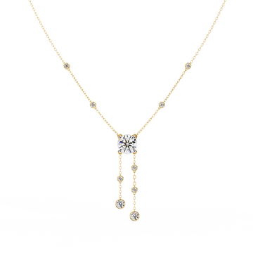 Cascading Diamond Necklace