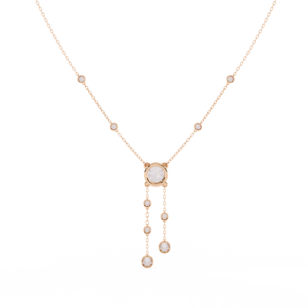 Cascading Lab Grown Diamond Necklace