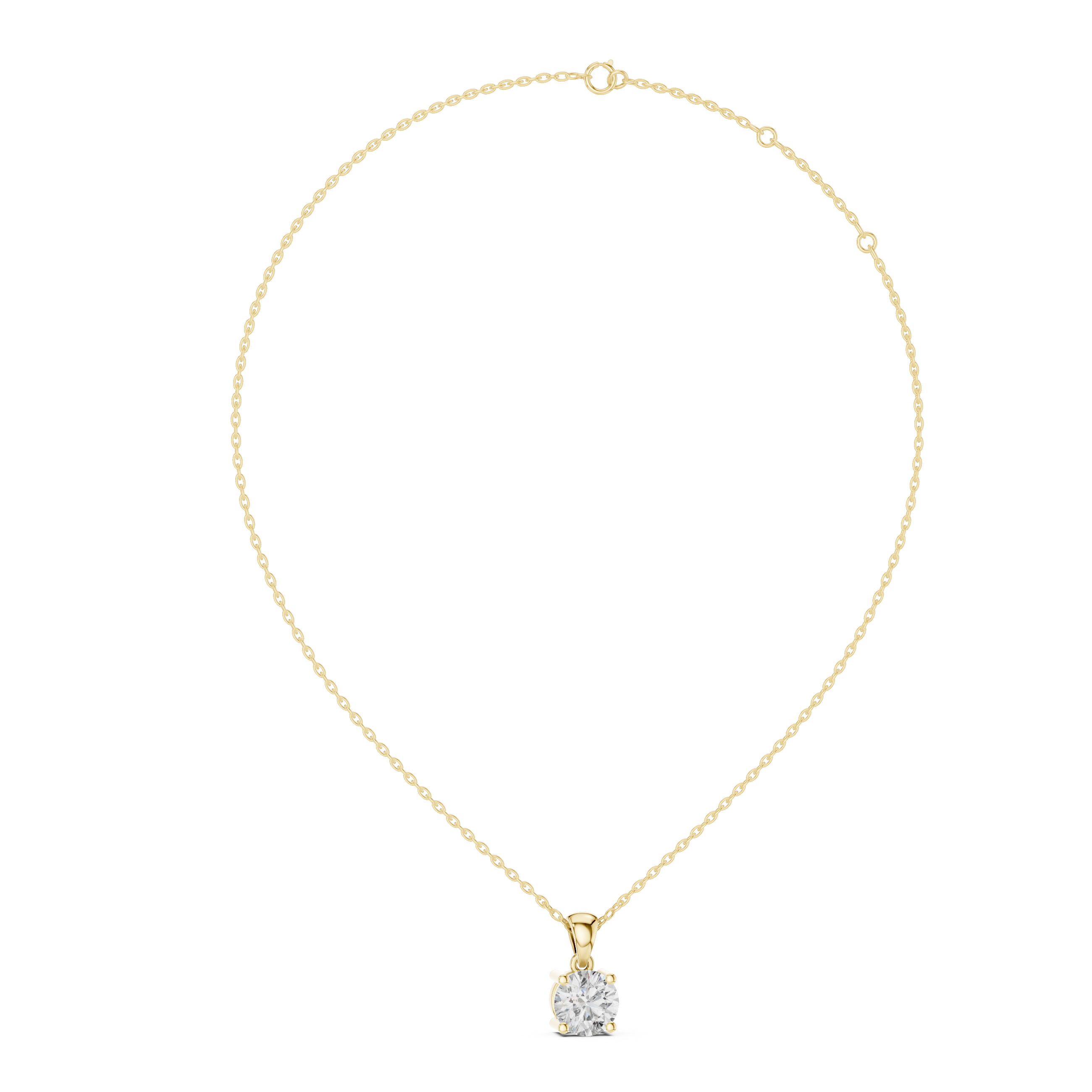 Timeless Marquise Shape Lab Grown Diamond Pendant
