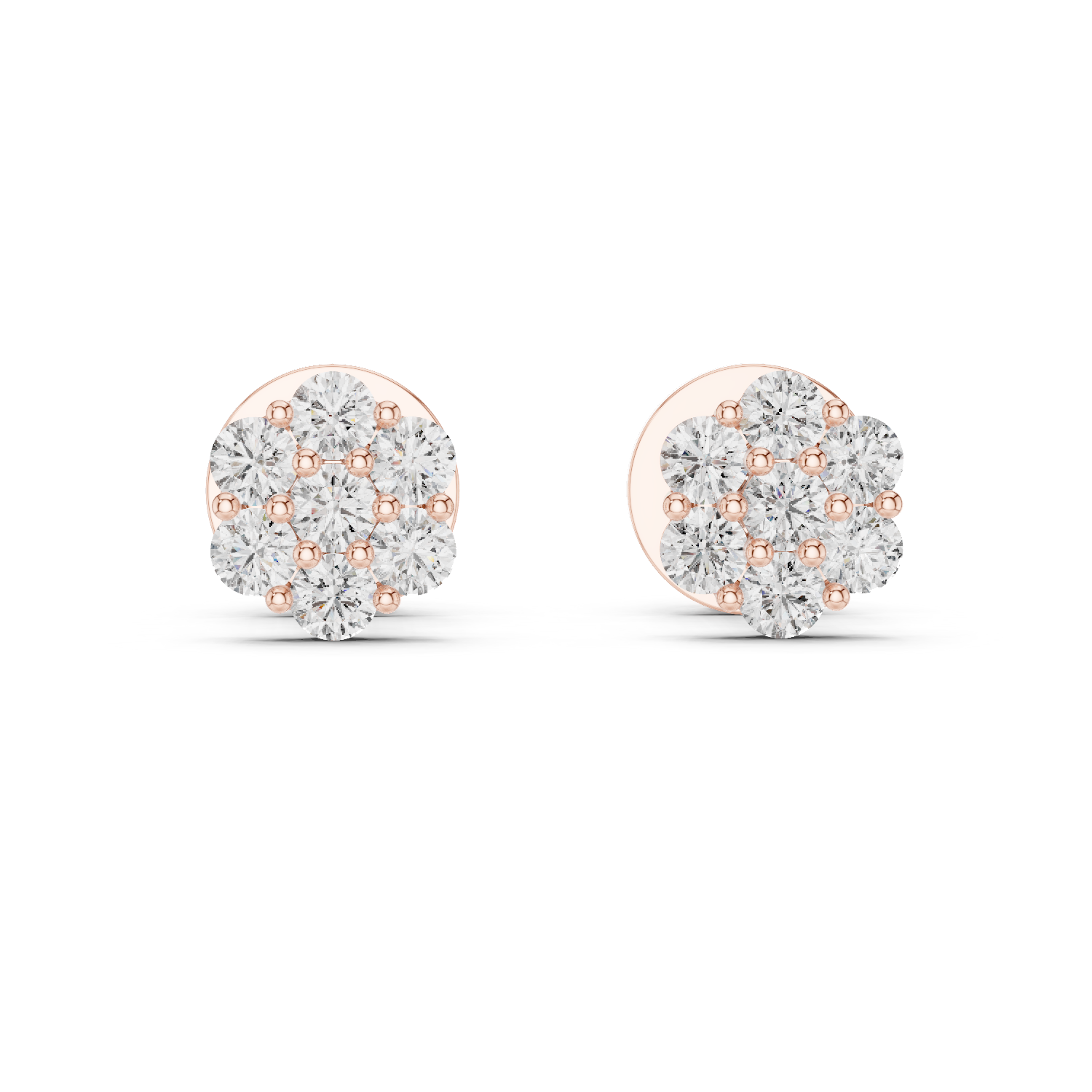 Elegant Sparkle Lab Grown Diamond Earrings
