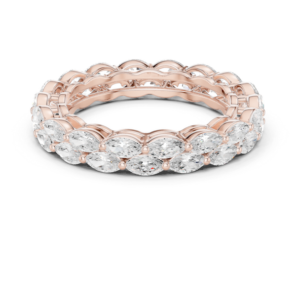 Ivy Vine Lab Grown Diamond Tapered Trio Ring