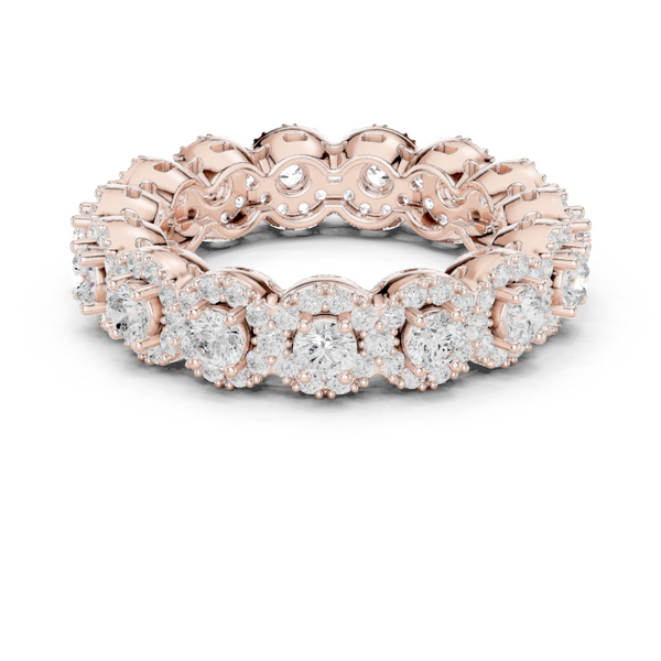 Moon Flower Lab Grown Diamond Bold Geometric Ring