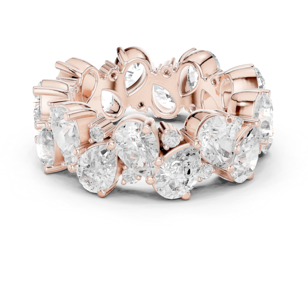 Ocean Trace Lab Grown Diamond Split Shank Ring
