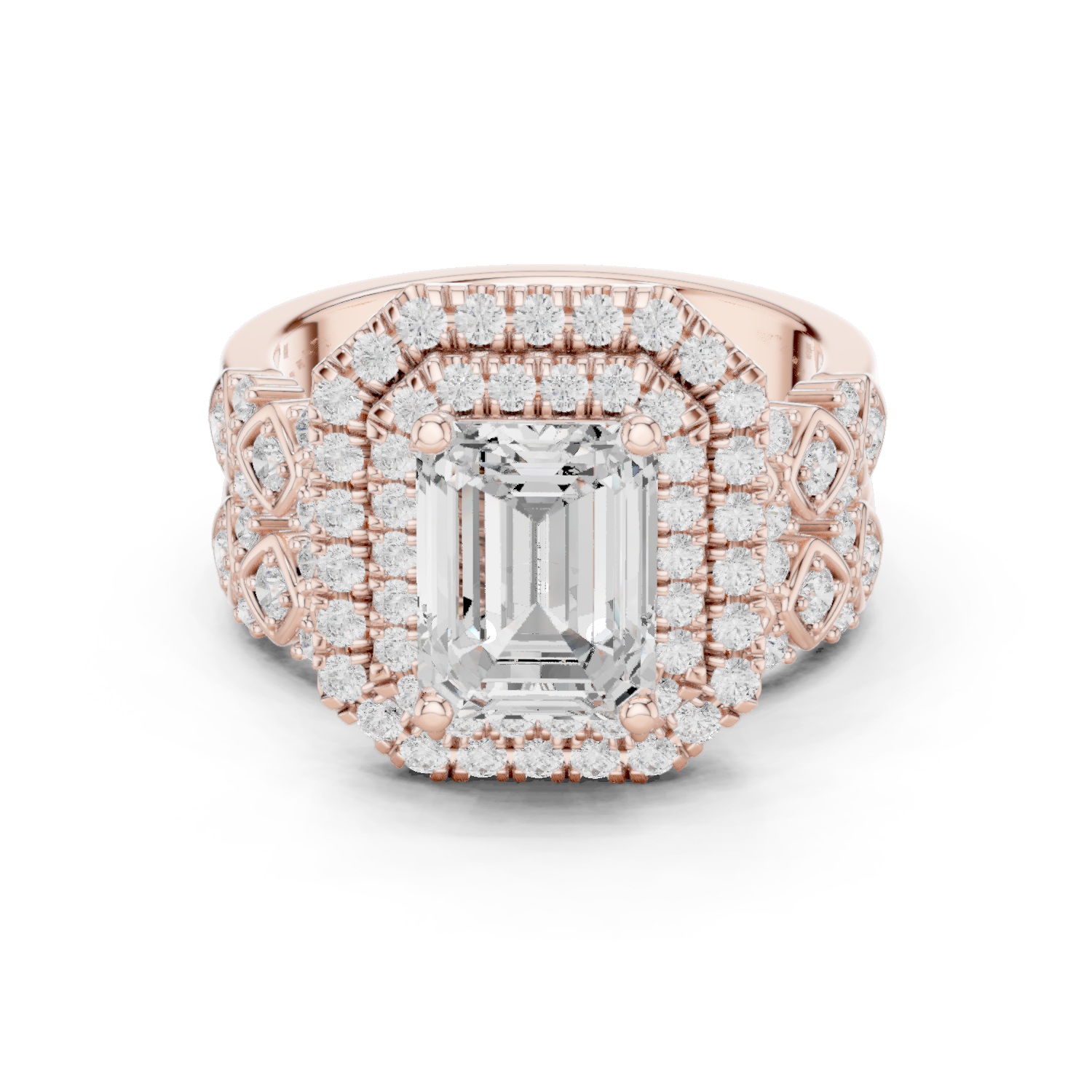 Shell Cove Lab Grown Diamond Open Wire Ring
