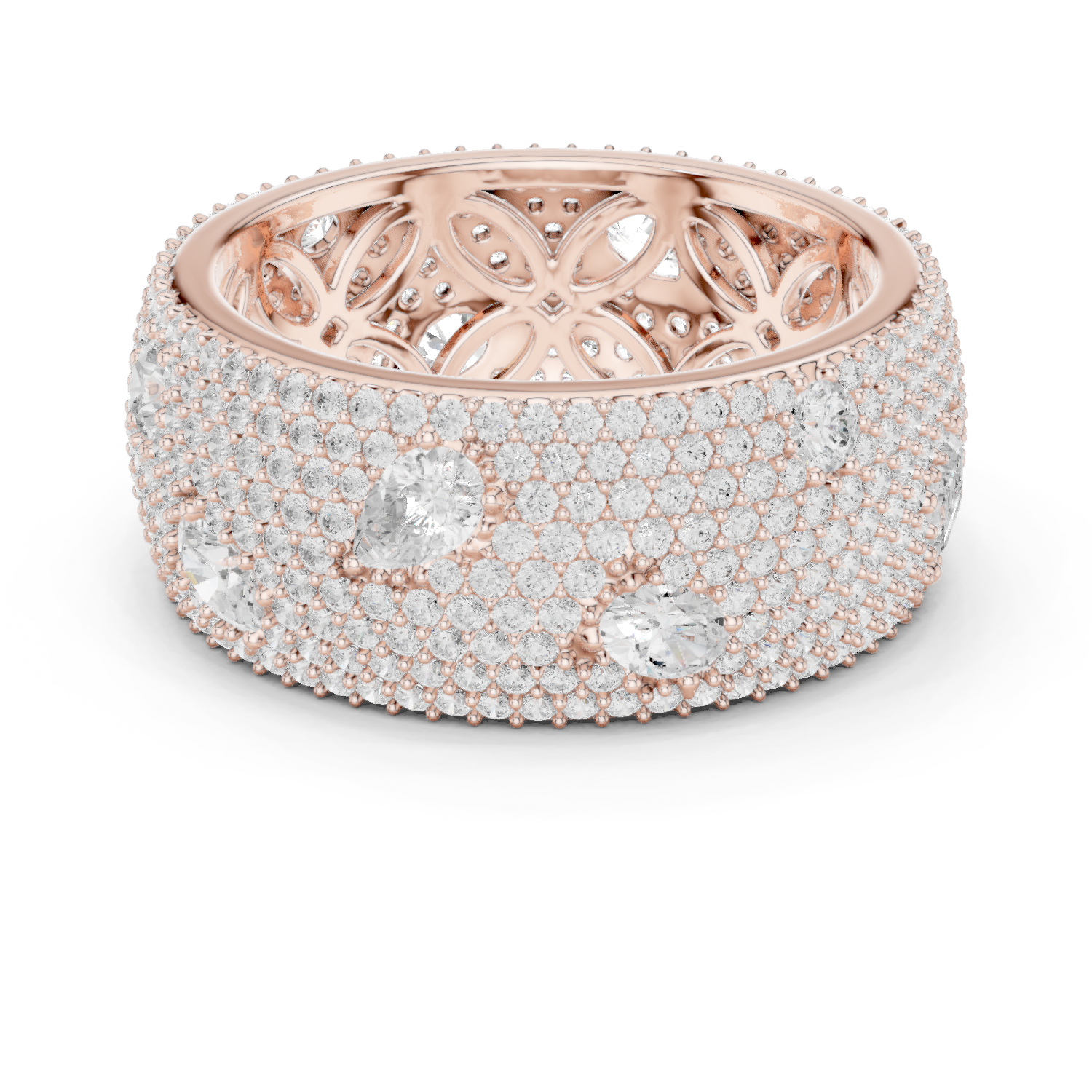 Woodland path Lab Grown Diamond Princess Cut Ring