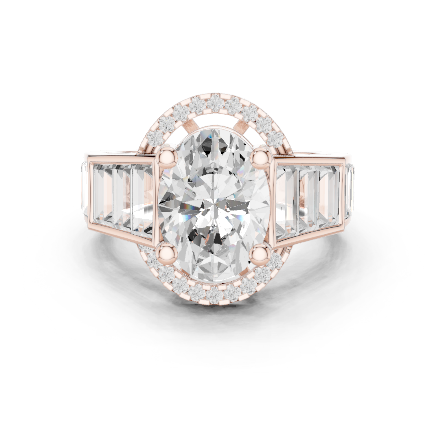 Sweet Pea Lab Grown Diamond Cluster Fashion Ring