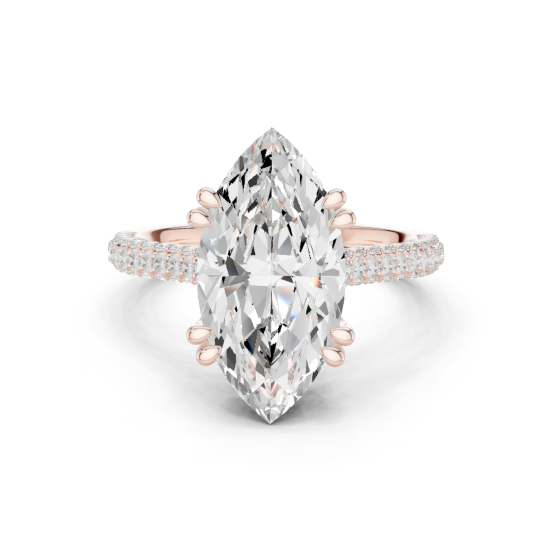 Winter Woods Lab Grown Diamond Twist Band Ring