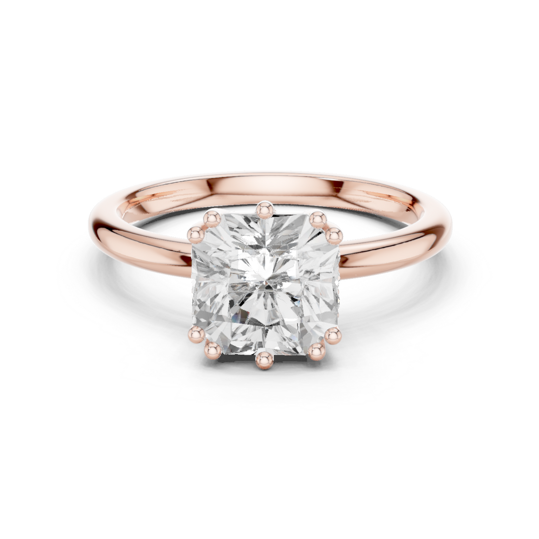 Bramble Vine Lab Grown Diamond Organic Twist Ring
